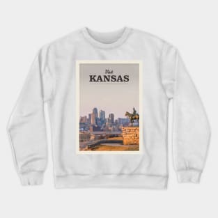 Visit Kansas Crewneck Sweatshirt